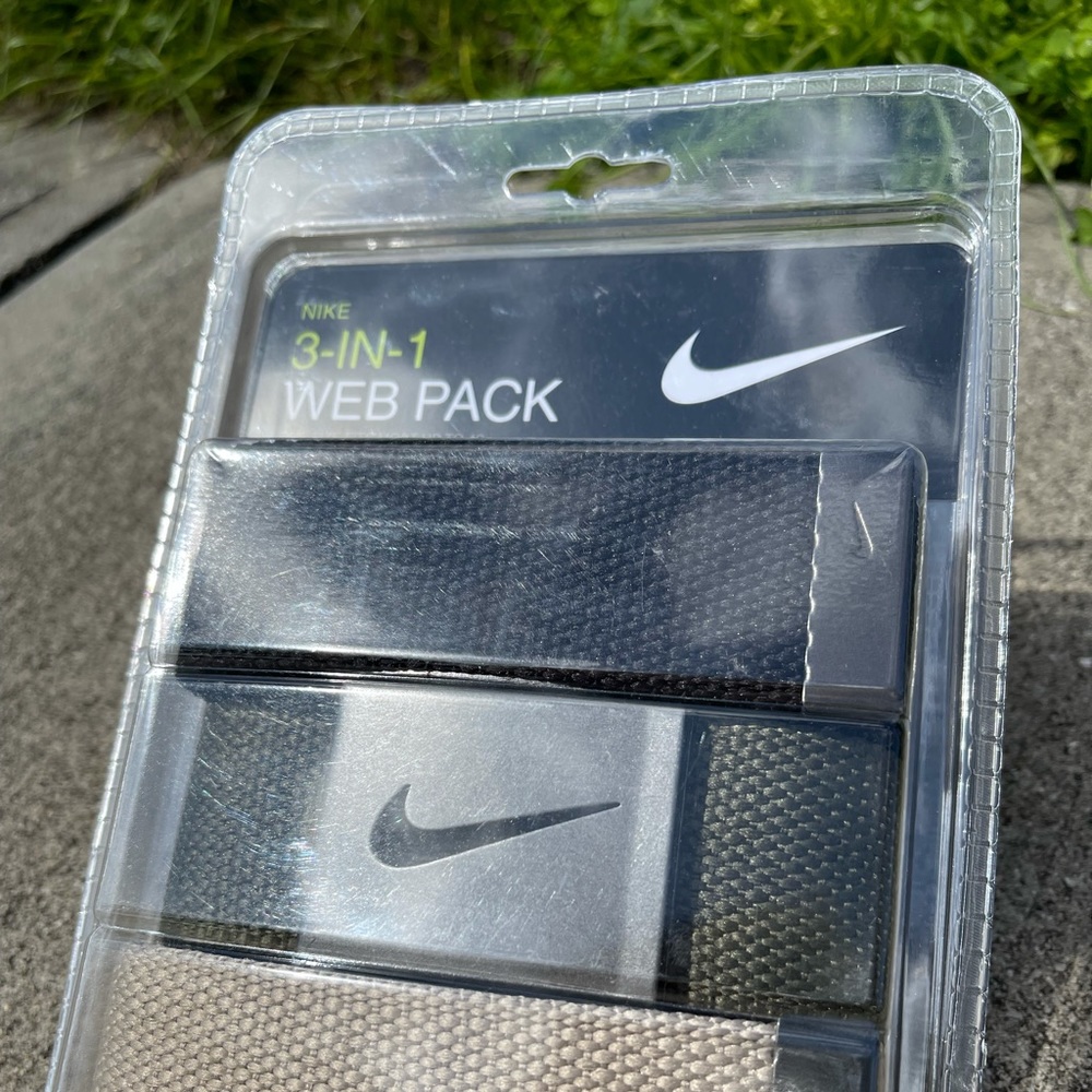 FLAPI Set of 3 Nike belts